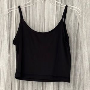 ⭐️ Y2K cami half crop top in black a must have basic top diverse size S